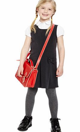 Bhs Girls Junior Girls Charcoal School Pinafore and