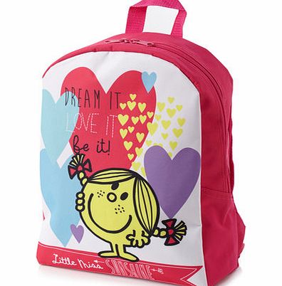 Bhs Girls Pink Little Miss Backpack, pink 9264940528