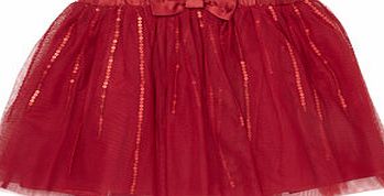 Bhs Girls Red Sequin Tutu Skirt, red 6502273874