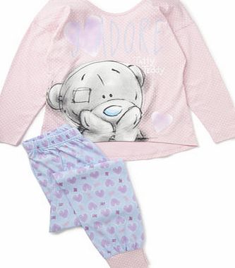 Bhs Girls Tatty Teddy Pyjamas, pale pink 8890593511