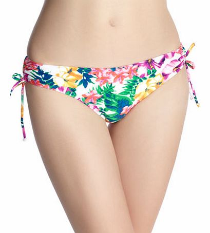 Great Value Amazon Floral Printed Bikini Pant,