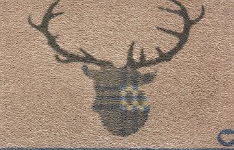 Bhs Hug Rug stag design doormat, multi 30926209530