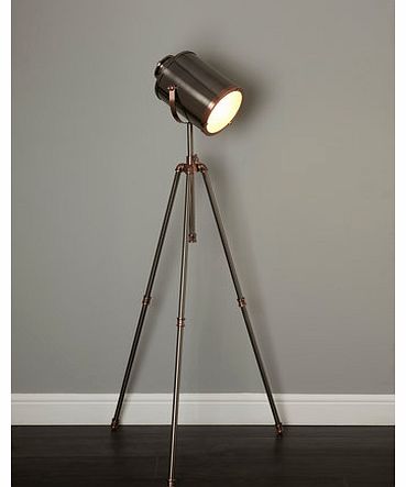 Isaac camera tripod floor lamp, copper 9783390795