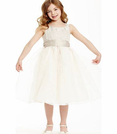 Bhs Isla Champagne Bridesmaid Dress, champagne