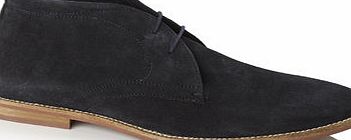 Bhs Jack Reid Marylebone Navy Suede Desert Boots,
