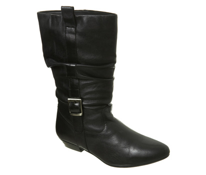 bhs Leather strap detail boot