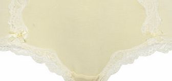 Bhs Lemon Lace Trim Soft Short, jewel 4803768024