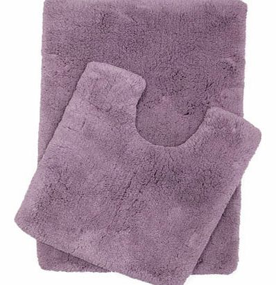 Light purple Ultimate bath and pedestal mats