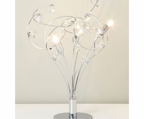 Bhs Lila Table Lamp, chrome 9769030409