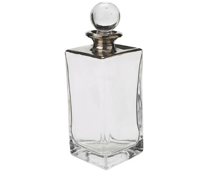 Lille glass large perfume bottle