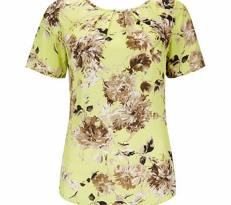Lime Green Floral T-Shirt, lime 12026206253