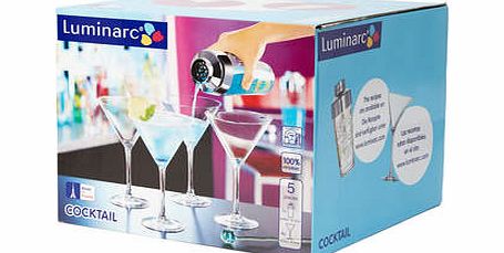 Luminarc Martini Cocktail Set, clear 9572512346