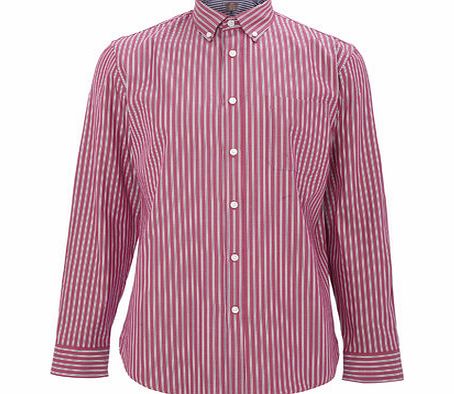 Luxury Long Sleeve StripeShirt, Pink BR51L03FRED