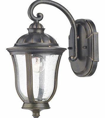 Bhs Lynmouth outdoor wall light, stainless steel