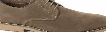 Bhs Mens Beige Suede Look Shoes, BEIGE BR81C03GBRN