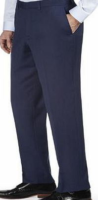 Bhs Mens Burton Blue Texture Tailored Fit Suit