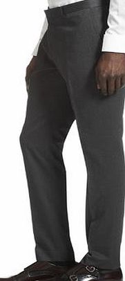Bhs Mens Burton Grey Jacquard Skinny Fit Suit