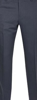 Bhs Mens Clay Tailored Cavalry Twill Trousers, Grey
