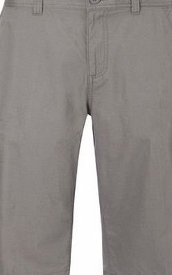 Bhs Mens Grey Cargo 3/4 Length Shorts, Grey