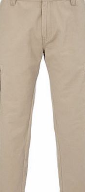 Bhs Mens Natural Cargo Trousers, Cream BR58B01BNAT