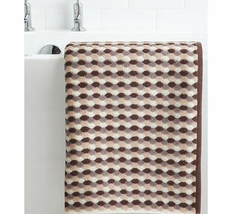 Bhs Neutral honeycomb bath towel, neutral 1929170824