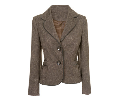 bhs Neutral textured suit jacket