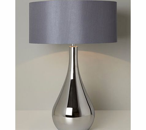 Bhs New Lily drop table lamp, smoke 9753152274