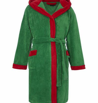 Novelty Elf Dressing Gown, Green BR62N26FGRN