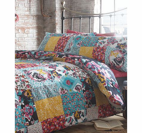 Olivia patch printed bedding set, multi 1886509530