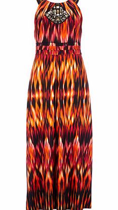 Bhs Orange Petite Maxi Dress, orange 12027094796