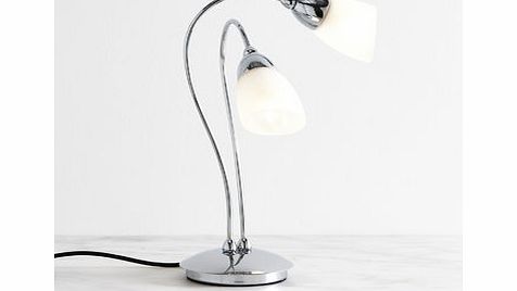 Bhs Ottoni 2 Light Table Lamp, chrome 9767840409