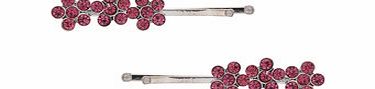 Bhs Pink Flower Stone Grip, pink 12177560528