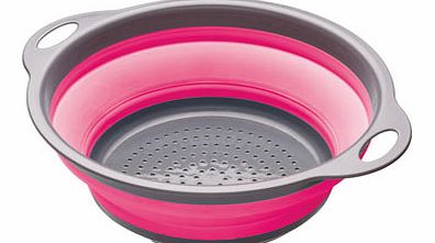 Pink KitchenCraft Colourworks 2.8 Collapsible