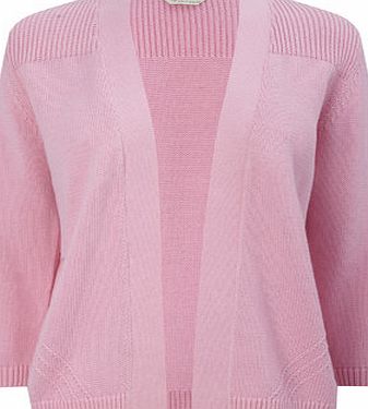 Pink Short Cotton E2E Cardigan, pink 588260528
