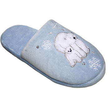 bhs Polar bear slipper sock set