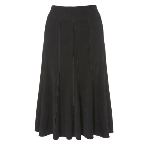 bhs Raw seam detail flippy skirt