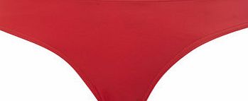 Bhs Red Great Value Plain Bikini Bottom, red 207190007