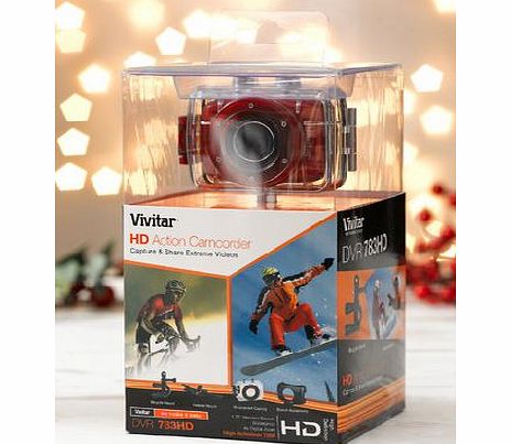 Red Vivitar action camera, red 8275603874