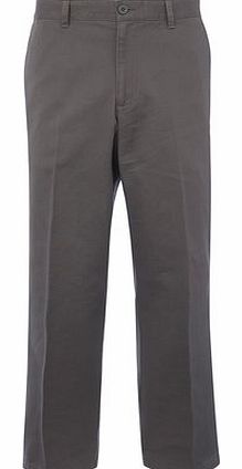 Relaxed Fit Grey Chinos, Grey BR58R01FGRY