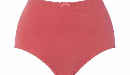 Rose Pink Cotton Full Brief, rose 4803843872