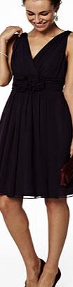 Bhs Ruby Grape Short Bridesmaid Dress, deep purple