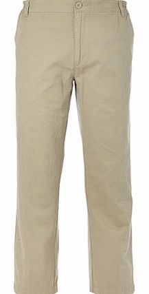 Side Elasticated Natural Trousers, Cream