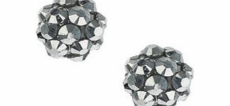 Bhs Silver Sparkle Stud Earrings, silver 12176040430
