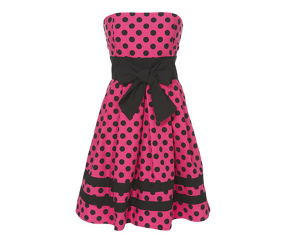 bhs Spot prom dress