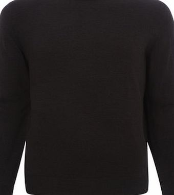 Bhs Supersoft Crew Neck Black, Black BR53A02GBLK