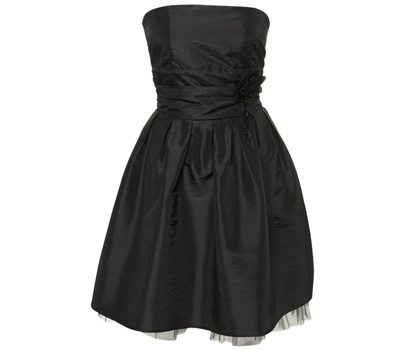 bhs Taffeta corsage prom