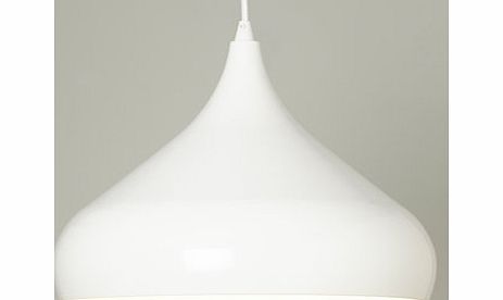 Bhs Teo 1 Light Pendant, white 9779410001