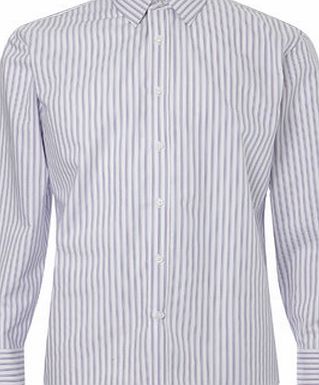 Bhs Three Colour Stripe Cotton Regular Fit Long