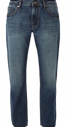 Trait Vintage Slim Fit Jeans, Blue BR59F07EBLU