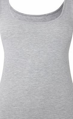 Bhs Womens 2 Pack Navy/ Grey Basic Built Up Shoulder